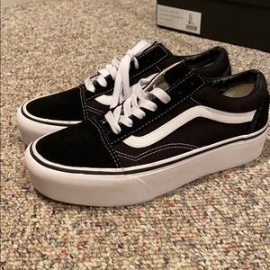 Brand New Platform Vans